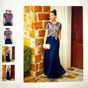 Gorgeous Formal Gown perfect for  event or mother of bride or mother of groom